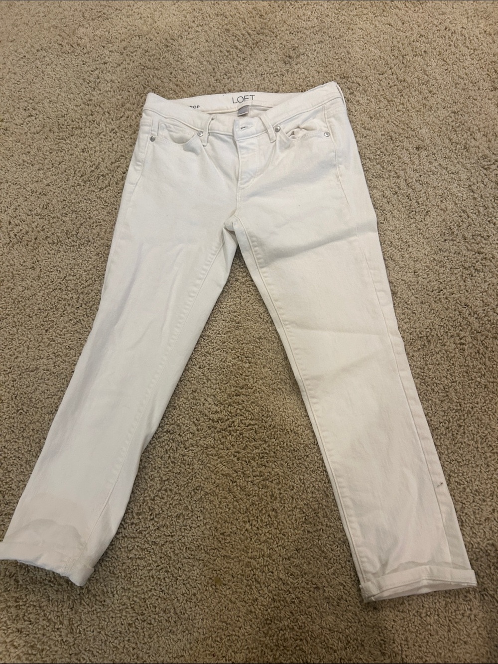 Loft Fashion White Women's Skinny Jeans